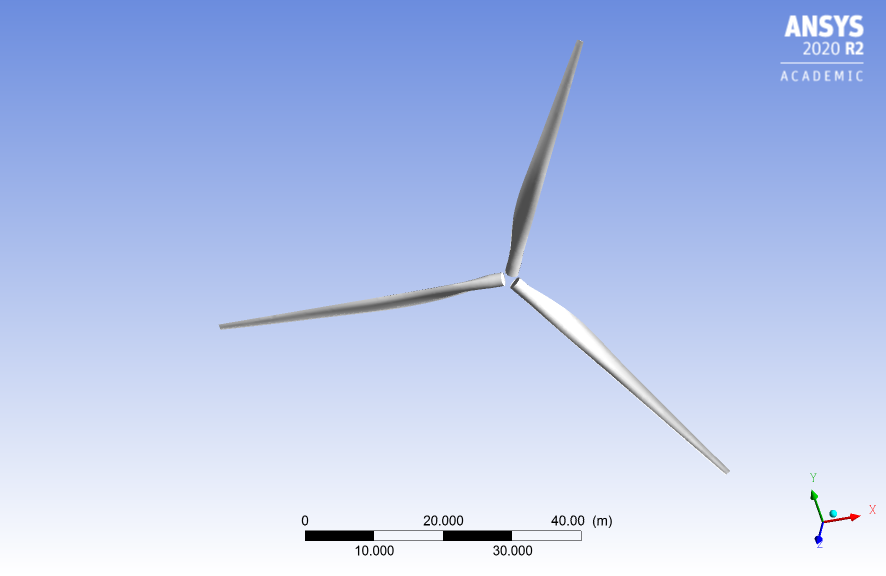 Wind Turbine - ISO View